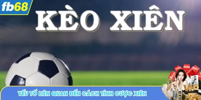 Tổng hợp các yếu tố liên quan đến cách tính cược Xiên bóng đá