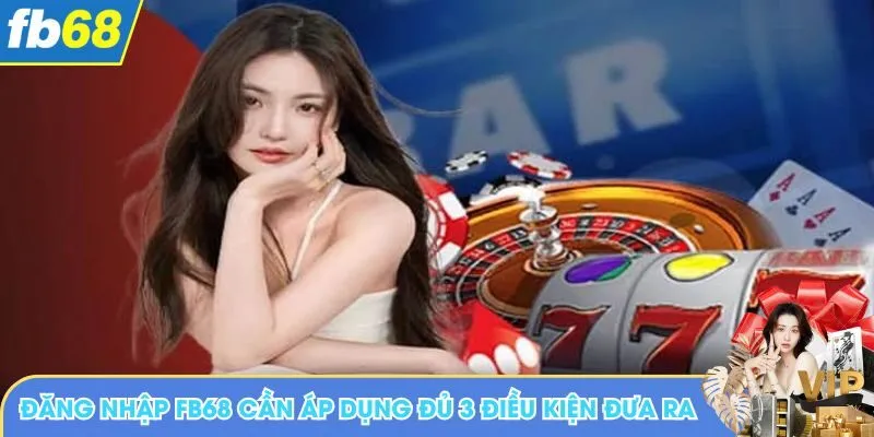 Đăng nhập FB68 cần áp dụng đủ 3 điều kiện đưa ra