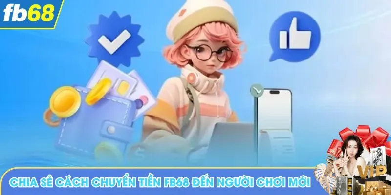 Chia sẻ cách chuyển tiền FB68 đến người chơi mới