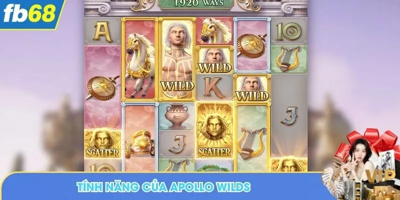 Tính năng của trò chơi rise of apollo Wilds