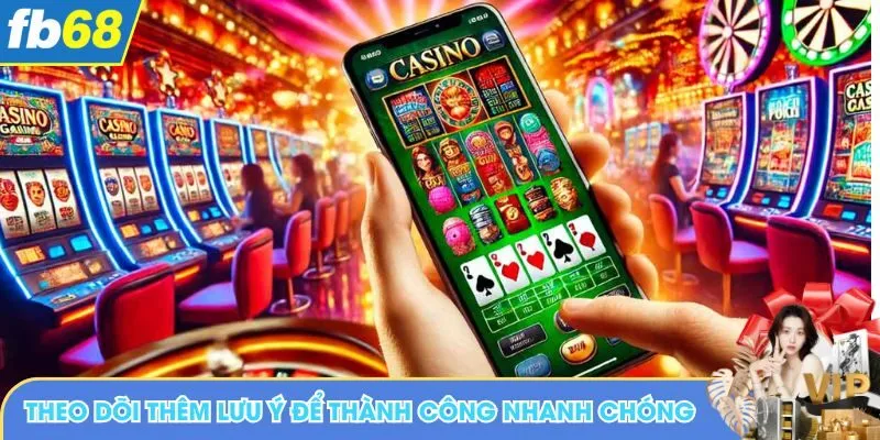 Theo dõi thêm lưu ý để thành công nhanh chóng