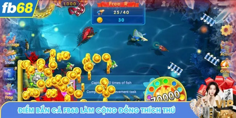 Điểm bắn cá FB68 làm cộng đồng thích thú